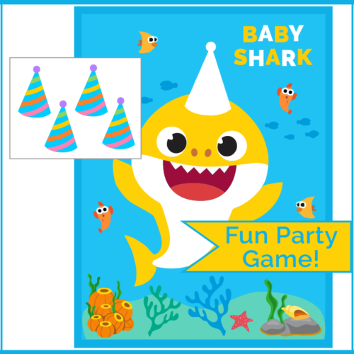 Baby Shark Printable Party Game