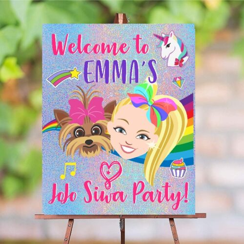 JoJo Siwa Party Sign Printable - 16x20